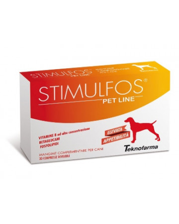 Stimulfos pet line cane mangime complementare 30 compresse