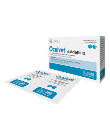 Oculvet salviettine uso veterinario 40 buste 200 g
