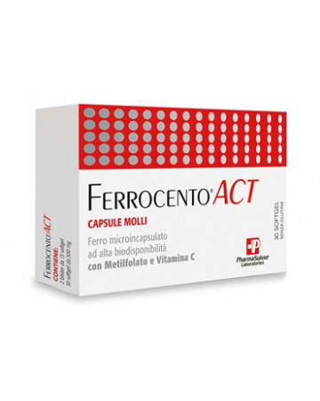 Ferrocento act 30 capsule molli