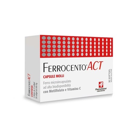 Ferrocento act 30 capsule molli