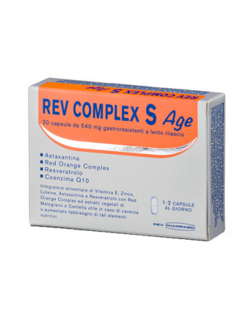 Rev complex s age 20 capsule