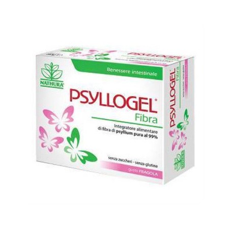 Psyllogel fibra fragola 20bust