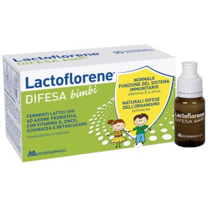 Lactoflorene difesa bambini 10 flaconi 100 ml