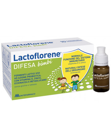 Lactoflorene difesa bambini 10 flaconi 100 ml