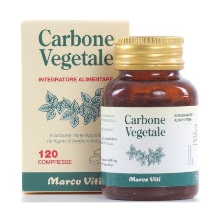 Carbone vegetale 120 compresse