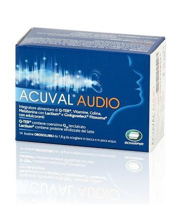Acuval audio 14 bustine orosolubile 1,8 g Acuval audio 14 bustine orosolubile 1,8 g