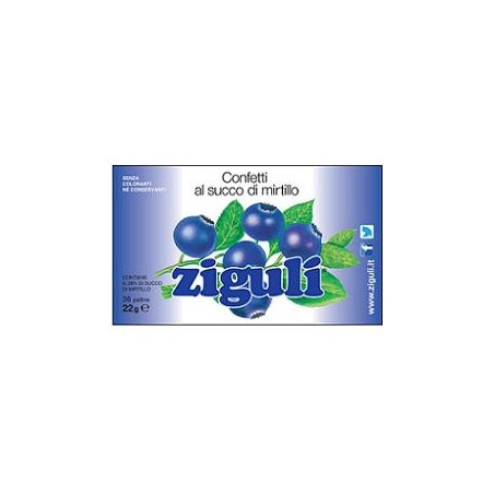Ziguli mirtillo 36palline 22g
