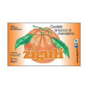 Ziguli mandarino 36palline 22g
