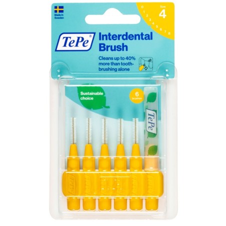Tepe scovolino giallo 0,7 6pz