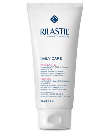 Rilastil Daily Care Olio latte detergente struccante viso-occhi