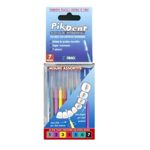 Pikdent stuzzicolino 1 bustina con 7 misure assortite
