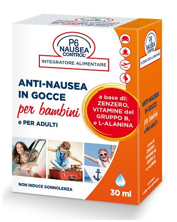 P6 nausea control gocce antinausea 30 ml