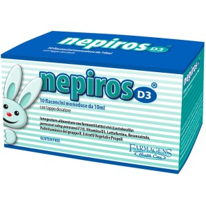 Nepiros d3 10 flanconcini da 10 ml