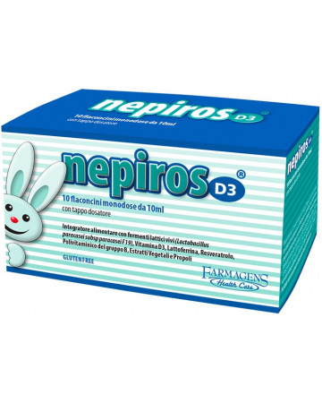 Nepiros d3 10 flanconcini da 10 ml