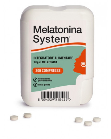 Melatonina system 300 compresse 1 mg