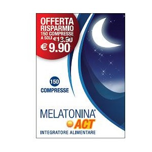 Melatonina act 1mg 150 compresse