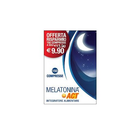 Melatonina act 1mg 150 compresse