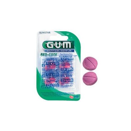 Gum red-cote riv placca 12 pastiglie