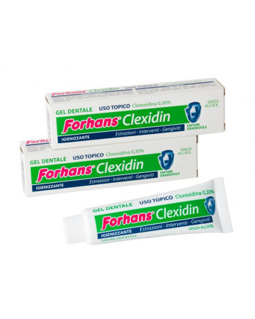 Forhans clexidin collutorio in gel alla clorexidina 0,30% 30