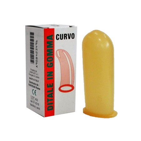 Ditale gomma curvo 5