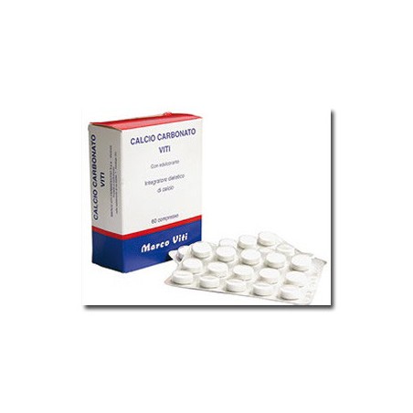 Calcio carbonato viti 60 compresse