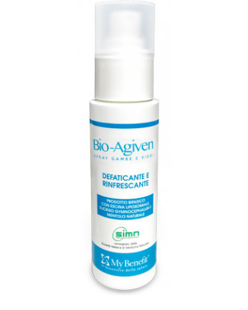 Bio-agiven spray gambe piedi