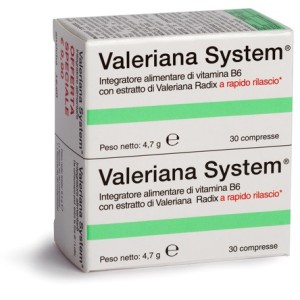 Valeriana system 30 compresse +30 compresse