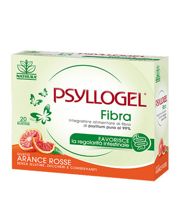 Psyllogel fibra arance rosse 20 bustine