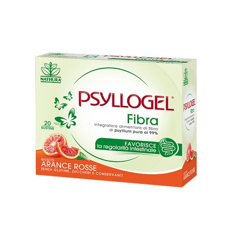 Psyllogel fibra arance rosse 20 bustine