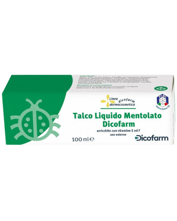 Dicofarm talco liquido mentol