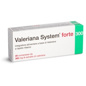 Valeriana system forte 20 compresse