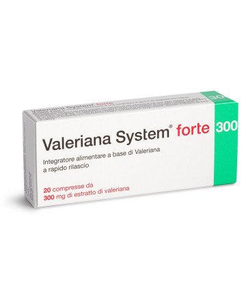 Valeriana system forte 20 compresse