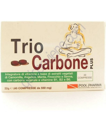 Triocarbone plus 40 compresse