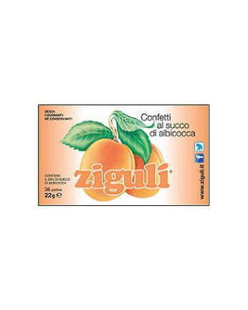 Ziguli albicocca 36palline 22g