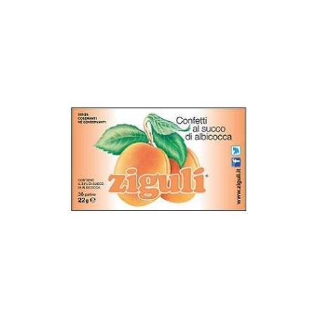 Ziguli albicocca 36palline 22g