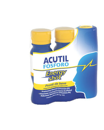 Acutil fosforo energy shot 3 x 60 ml