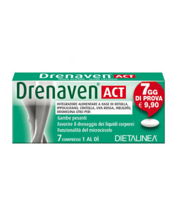 Drenaven act 7 days 7 compresse Drenaven act 7 days 7 compresse