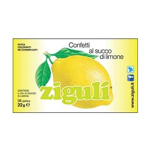 Ziguli limone 36palline 22g