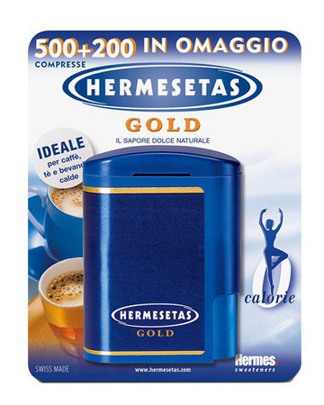 Hermesetas gold 500+200 compresse