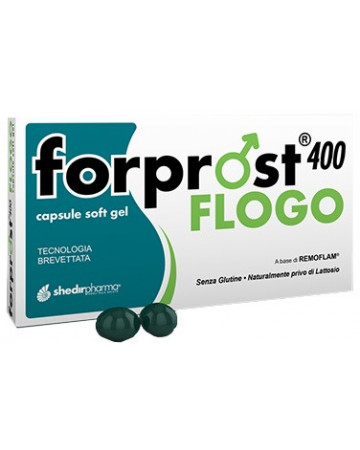 Forprost 400 flogo integratore alimentare 15 capsule molli Forprost 400 flogo integratore alimentare 15 capsule molli
