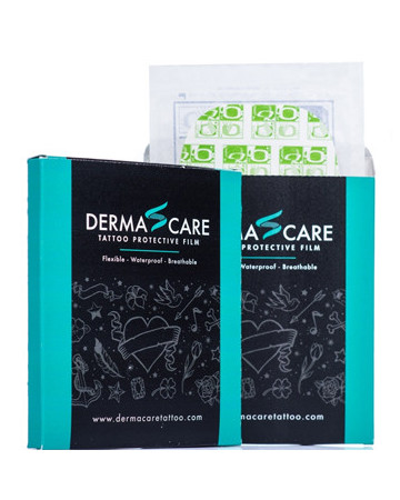 Medicazione derma care strip in poliuretano puro per tatuaggi 6 pezzi