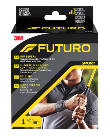 Polsino elastico universale futuro sport nero