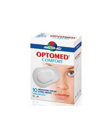 Garza oculare medicata master-aid optomed comfort 10 pezzi