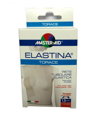 Rete tubolare elastica ipoallergenica master-aid elastina torace 5 mt in tensione calibro 8 cm