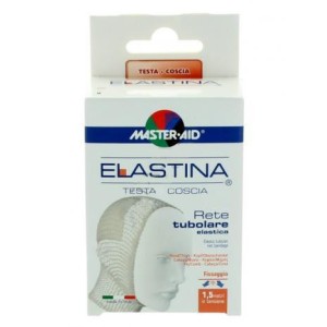 Rete tubolare elastica ipoallergenica master-aid elastina testa/coscia 1,5 mt in tensione calibro 6
