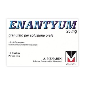 Enantyum 25 mg granulato per soluzione orale
