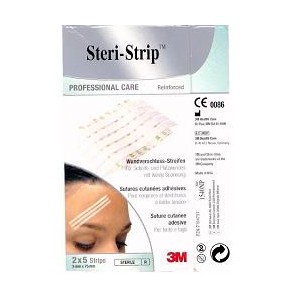 Cerotto per sutura steristrip striscia 12 x 100 mm 6 pezzi