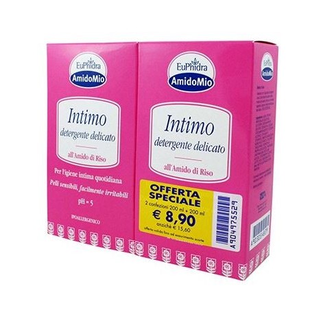 Euphidra schiuma intima detergente 200 + 200 ml