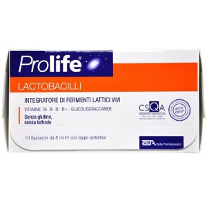 Prolife lactobacilli 10 flaconcini da 8ml
