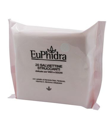 Euphidra salviettine struccanti 20 pezzi